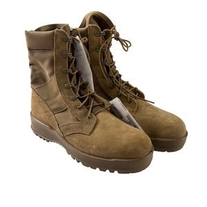 Hot Weather Army Combat Boots Coyote Brown Size 10 New With Tags Made In USA